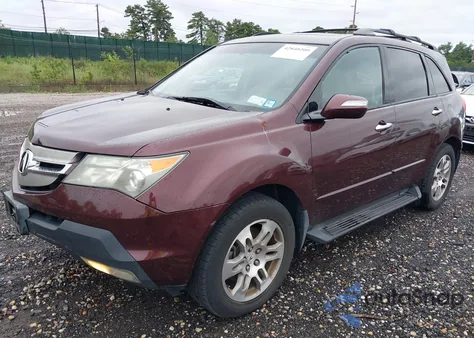 2007 Acura Mdx из США, поврежденный, VIN 2HNYD282X7H540660